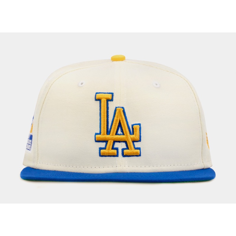 SP Exclusive Homage To LA Los Angeles Dodgers 59Fifty Mens Fitted Hat (White/Blue)