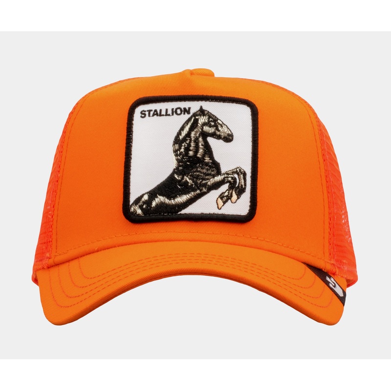 SP x Goorin Bros The Stallion Trucker Hat Mens Hat (Orange)