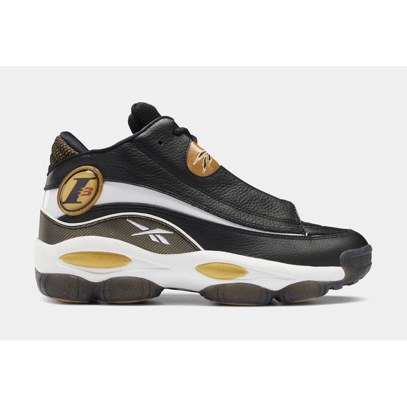The Answer DMX Mens Basketball Shoes (Black/White)