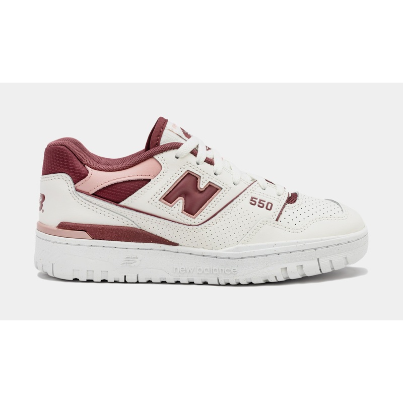 550 Sea Salt Womens Lifestyle Shoes (White/Pink)