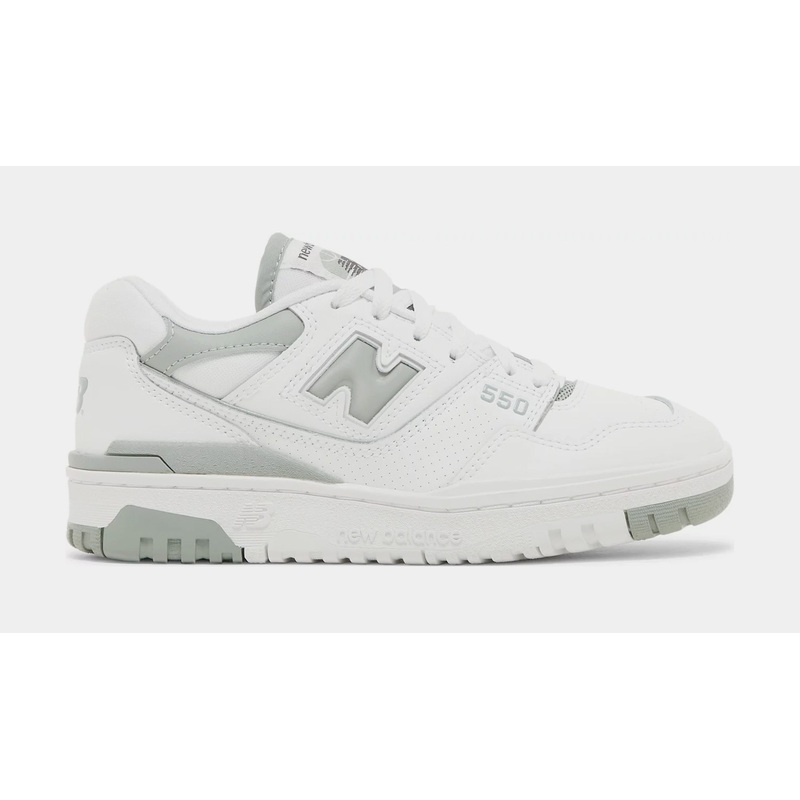 550 White Green Womens Lifestyle Shoes (White/Green)