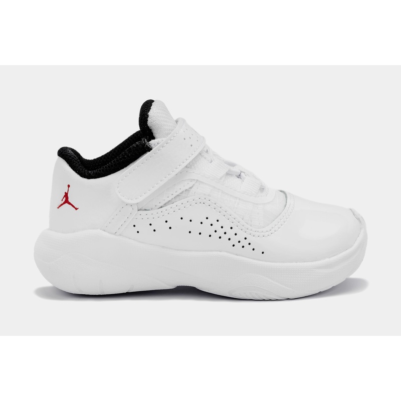 Air Jordan 11 CMFT Low Infant Toddler Lifestyle Shoes (White)