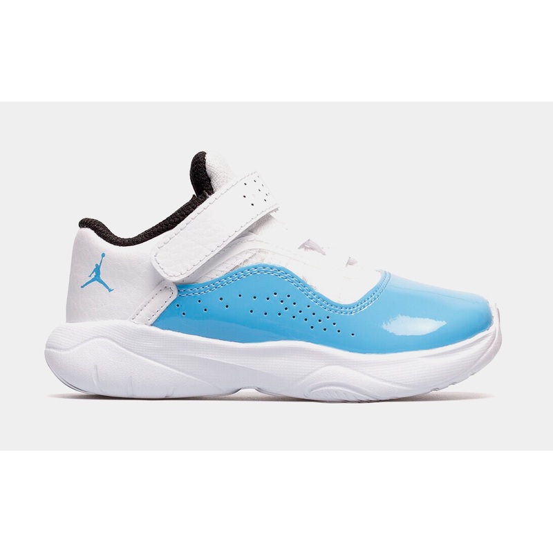 Air Jordan 11 CMFT Low Infant Toddler Lifestyle Shoes (White/Blue)