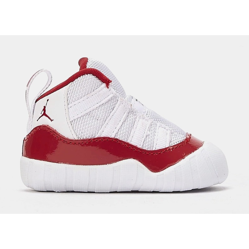 Air Jordan 11 Retro Cherry Crib Lifestyle Shoes (Red/White)