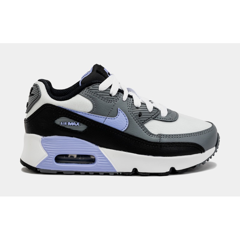 Air Max 90 LTR Preschool Lifestyle Shoes (Black/Purple)