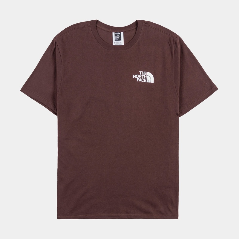 Box NSE Mens Short Sleeve Shirt (Brown)