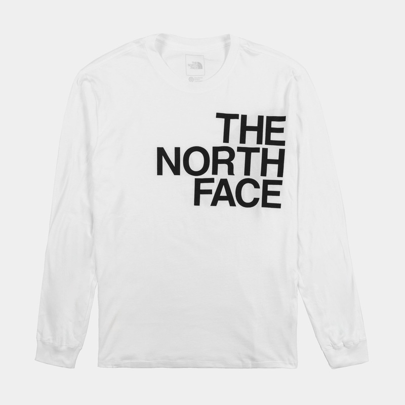 Brand Proud Mens Long Sleeve Shirt (White/Black)