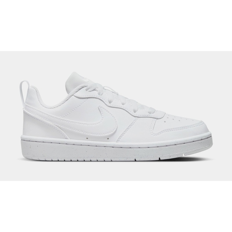 Court Borough Low Recraft Grade School Lifestyle Shoes (White)