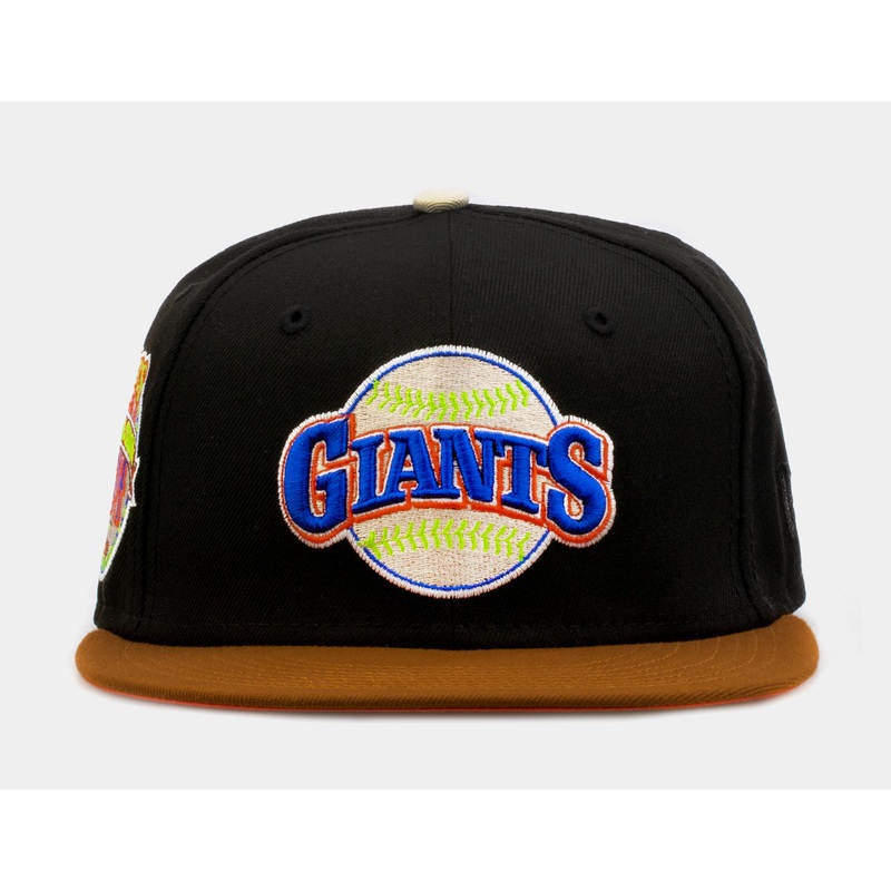 Exclusive Gingerbread San Francisco Giants 59Fifty Mens Fitted Hat (Black/Brown)