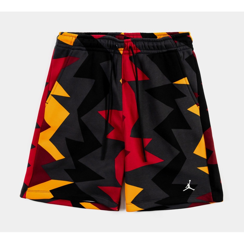 Flight MVP AOP Mens Shorts (Black/Red)