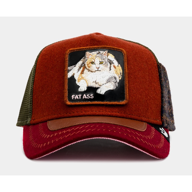 Freshman Fifteen Trucker Mens Hat (Green/Red)