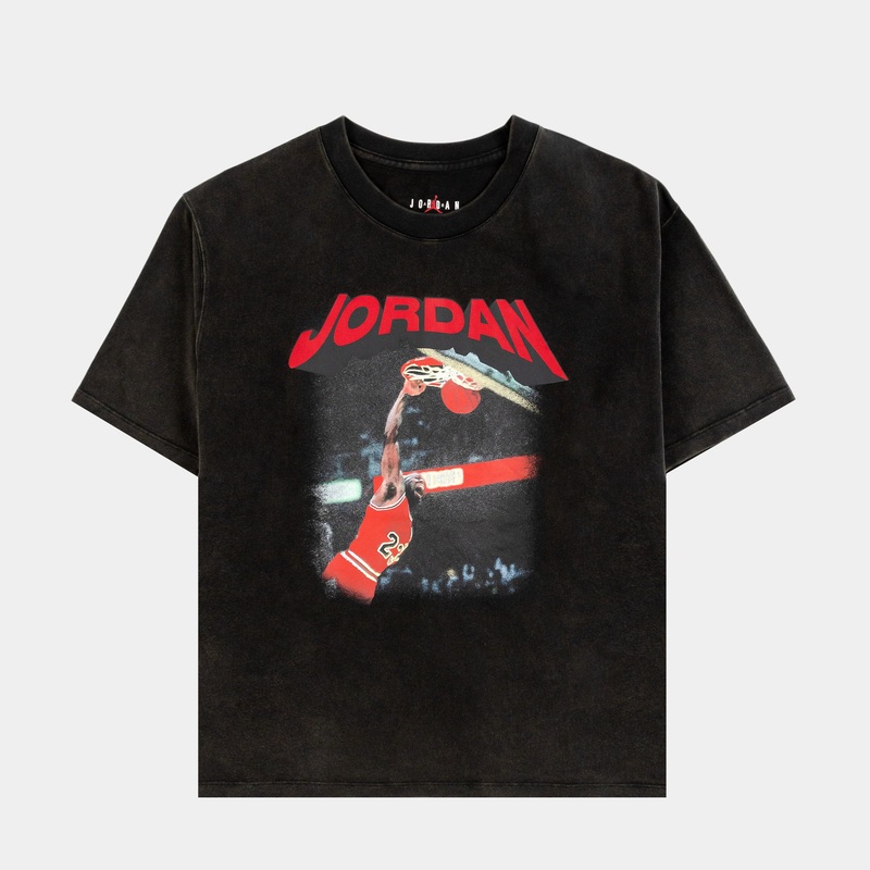 Heritage GFX Womens Short Sleeve Shirt (Black)