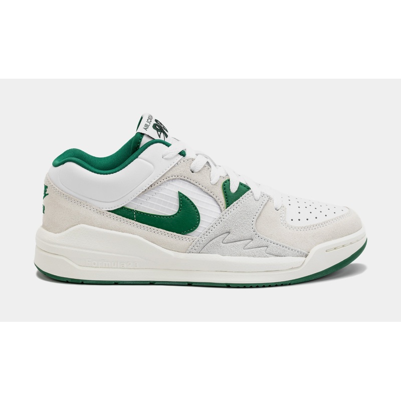 Stadium 90 Grade School Lifestyle Shoes (White/Green)