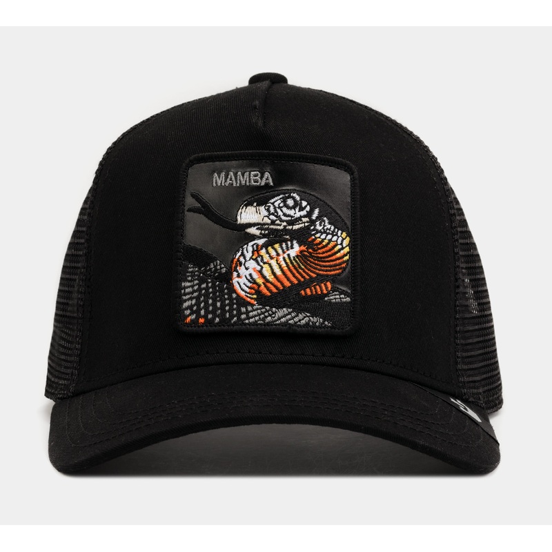 The Black Mamba Trucker Mens Hat (Black)