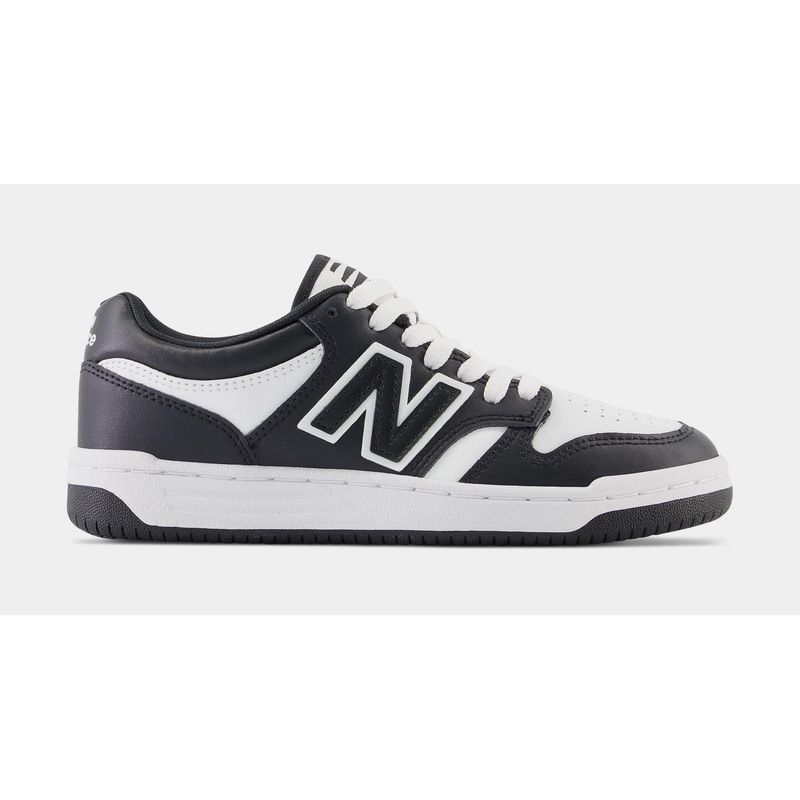 480 Grade School Lifestyle Shoes (Black/White)