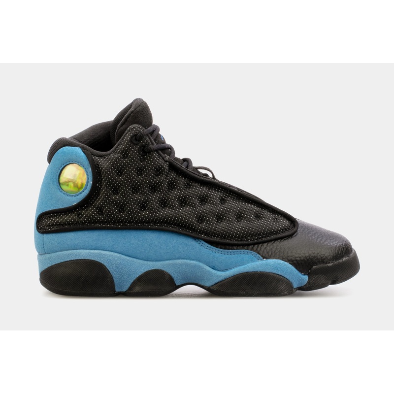 Air Jordan 13 Retro University Blue Grade School Lifestyle Shoes (Black/Blue) Free Shipping