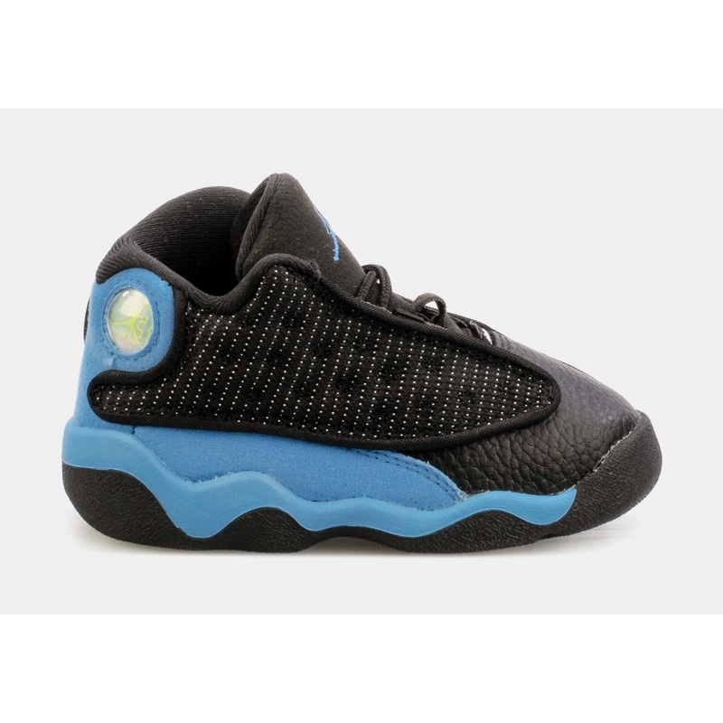 Air Jordan 13 Retro University Blue Infant Toddler Lifestyle Shoes (Black/Blue)