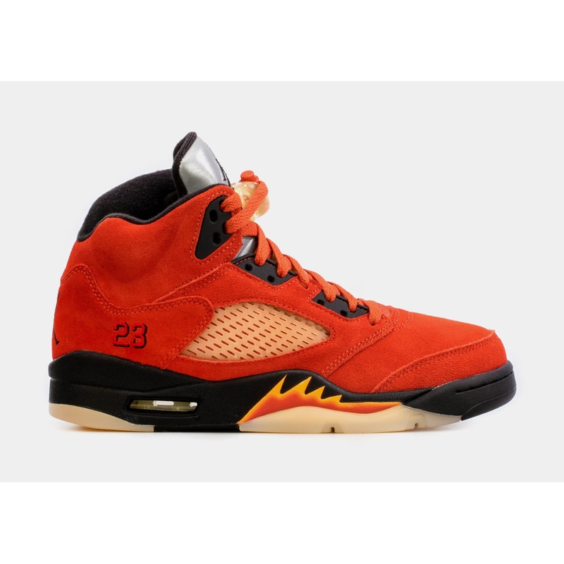 Air Jordan 5 Retro Dunk on Mars Womens Lifestyle Shoes (Red/Orange) Free Shipping