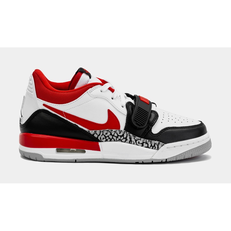 Air Jordan Legacy 312 Low Grade School Lifestyle Shoes (White/Red)