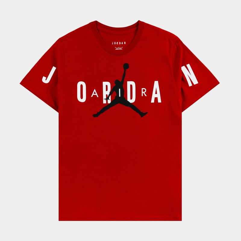 MJ Stretch Crew Mens Short Sleeve Shirt (Red)