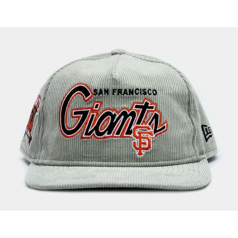 San Francisco Giants Corduroy Golfer Mens Hat (Grey)