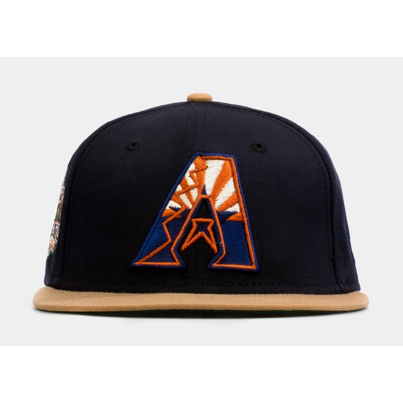 SP Exclusive Varsity Blues Arizona Diamondbacks 59Fifty Mens Fitted Hat (Navy/Pine)