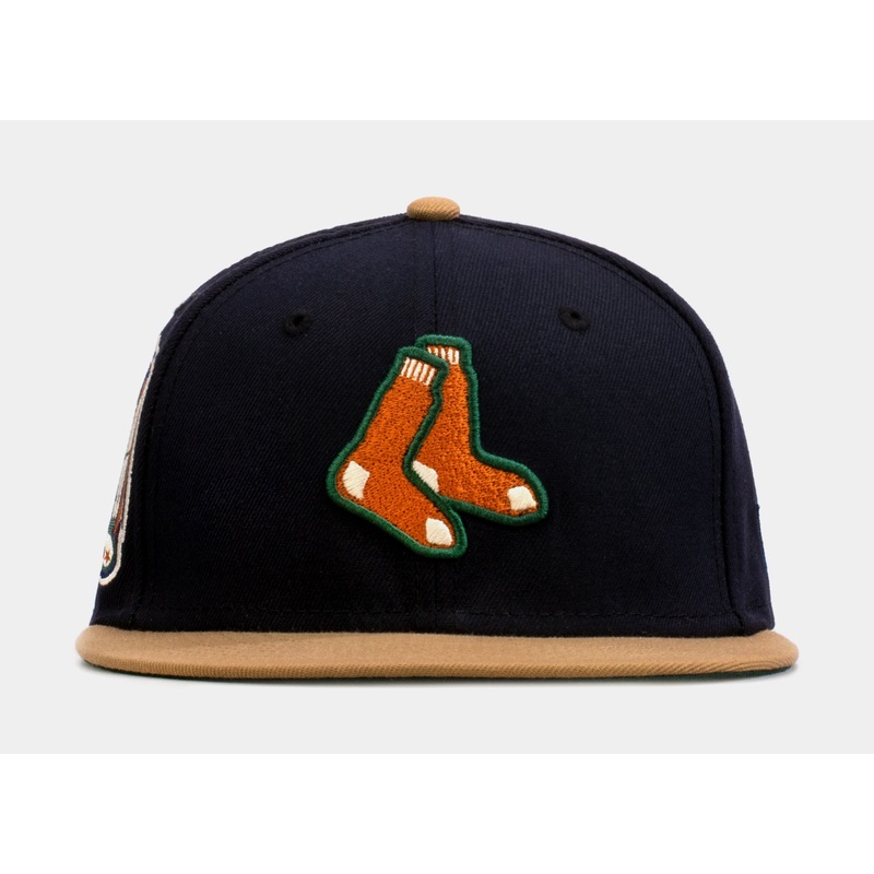 SP Exclusive Varsity Blues Boston Red Sox 59Fifty Mens Fitted Hat (Navy/Pine)
