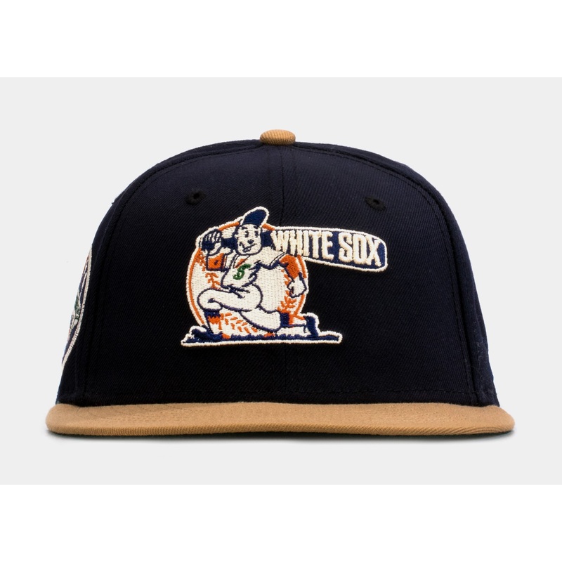 SP Exclusive Varsity Blues Chicago White Sox 59Fifty Mens Fitted Hat (Navy/Pine)