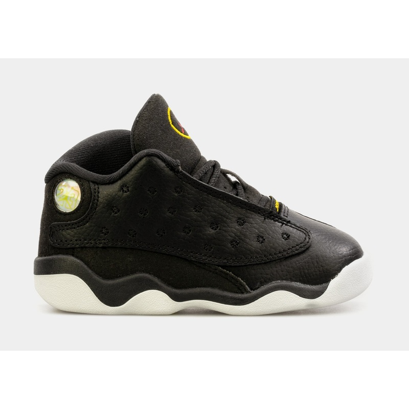 Air Jordan 13 Retro Playoffs Infant Toddler Lifestyle Shoes (Black/White) Free Shipping