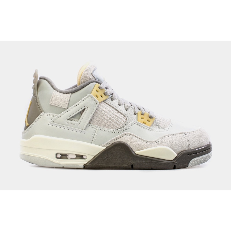Air Jordan 4 SE Craft Photon Dust Grade School Lifestyle Shoes (Grey)  Limit One Per Customer