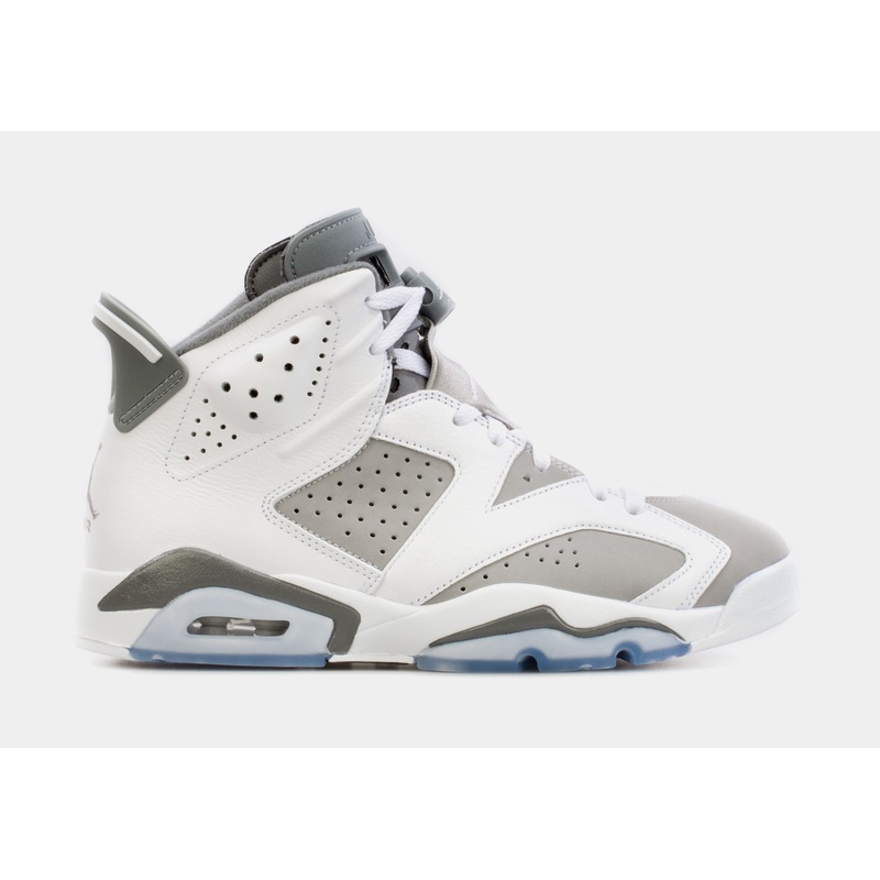 Air Jordan 6 Retro Cool Grey Mens Lifestyle Shoes (Grey/White) Free Shipping