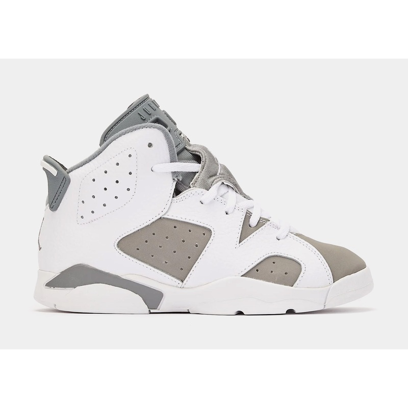 Air Jordan 6 Retro Cool Grey Preschool Lifestyle Shoes (White/Grey)