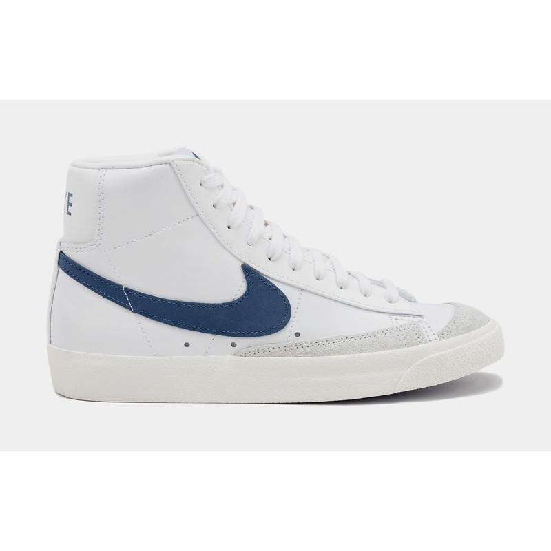 Blazer Mid ’77 Womens Lifestyle Shoes (White/Blue)