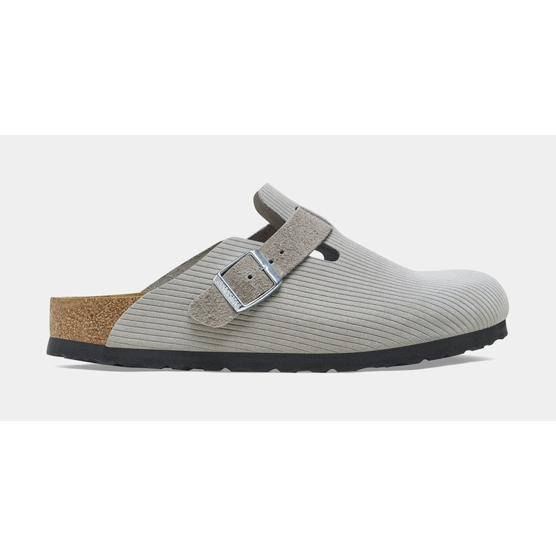Boston Suede Embossed Womens Sandals (Corduroy Stone Coin)