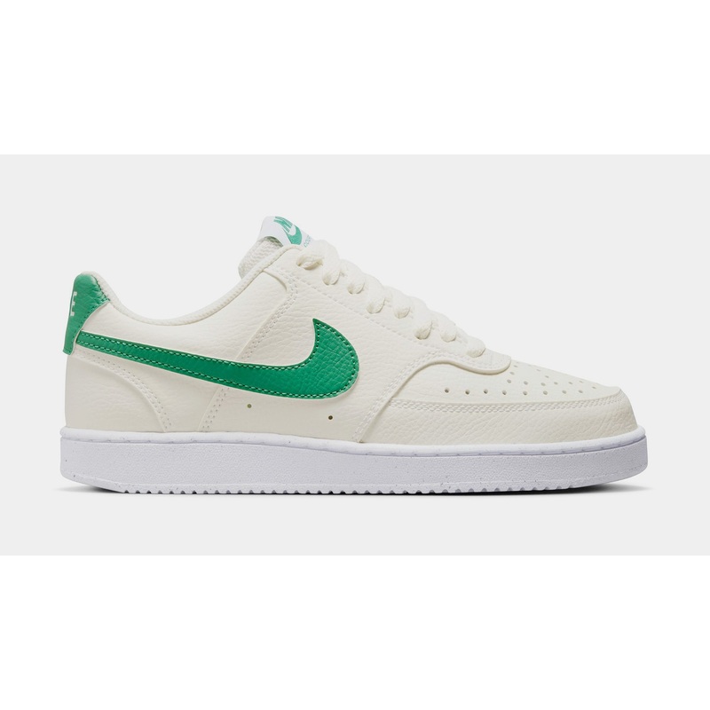 Court Vision Low Next Nature Sail Malachite Womens Lifestyle Shoes (Sail/White/Malachite)