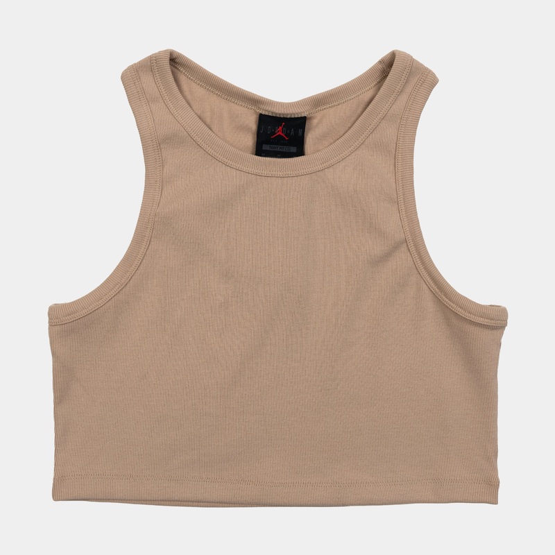 Flight Tank Womens Short Sleeve Shirt (Beige)