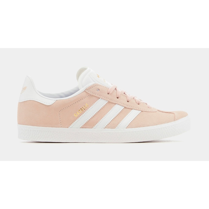 Gazelle Grade School Lifestyle Shoes (Pink/White)