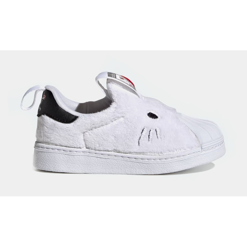 Hello Kitty Superstar 360 Infant Toddler Lifestyle Shoes (White)
