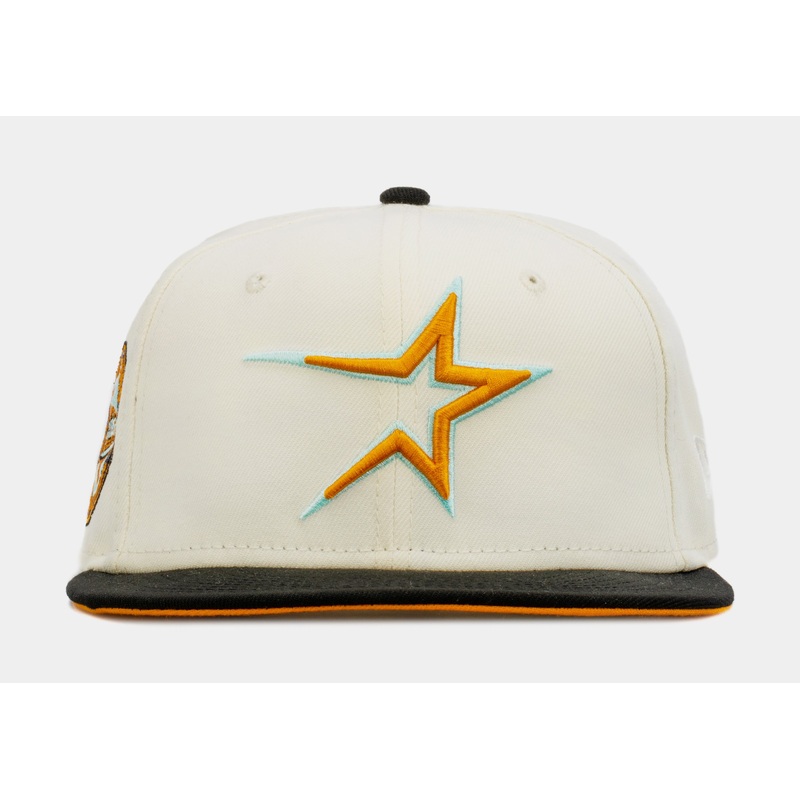 SP Exclusive Reverse Dreams Houston Astros 59Fifty Mens Fitted Hat (Beige/Black)