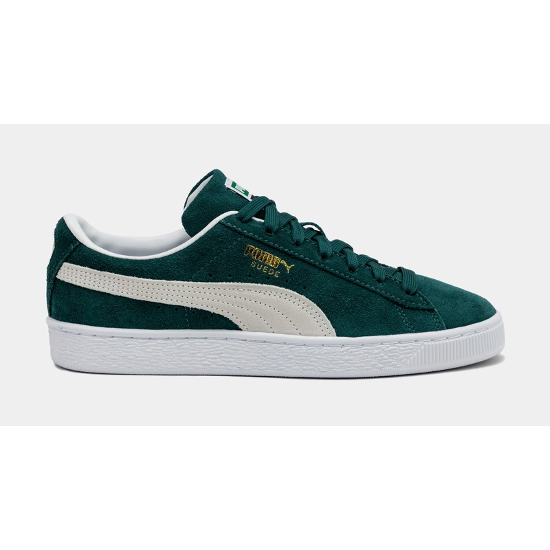 Suede Classic 21 Mens Lifestyle Shoes (Malachite/White)