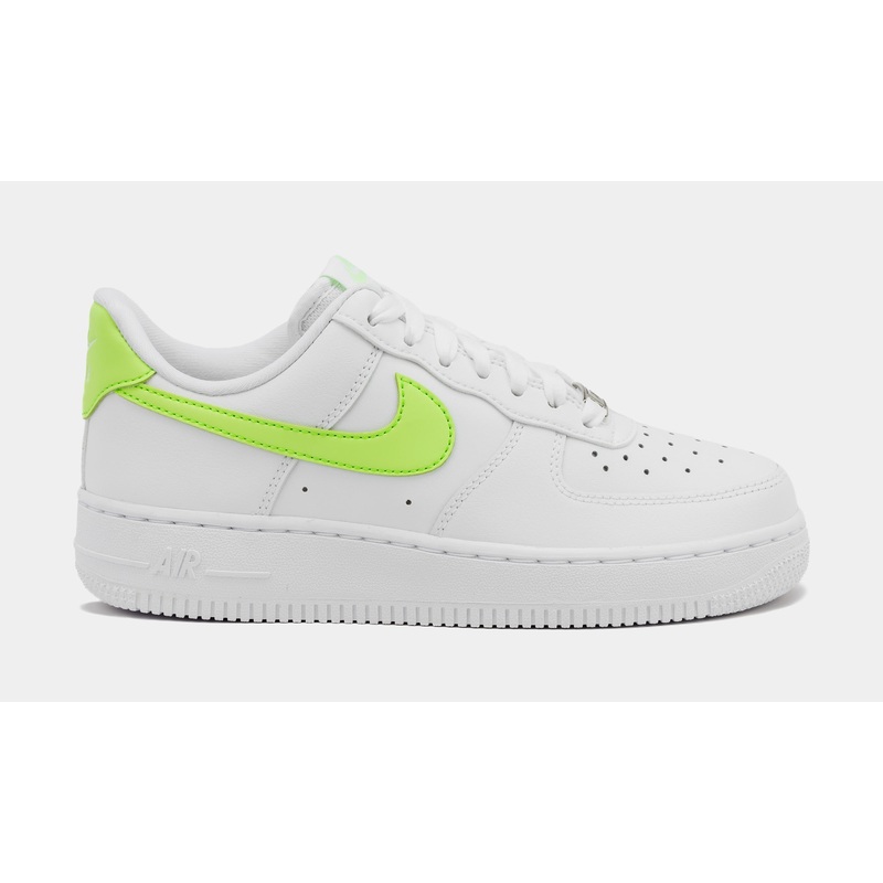 Air Force 1 ’07 Lime Womens Lifestyle Shoes (White/Lime Green)