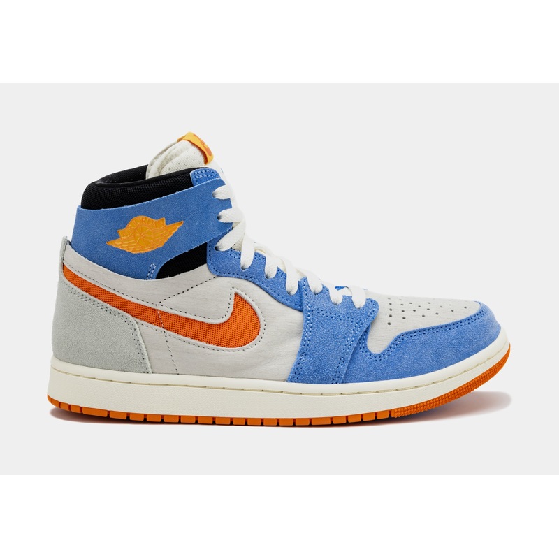 Air Jordan 1 Zoom CMFT 2 Royal Pulse Mens Basketball Lifestyle Shoes (Blue/Orange)