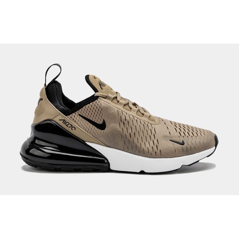 Air Max 270 Mens Running Shoes (White/Brown)