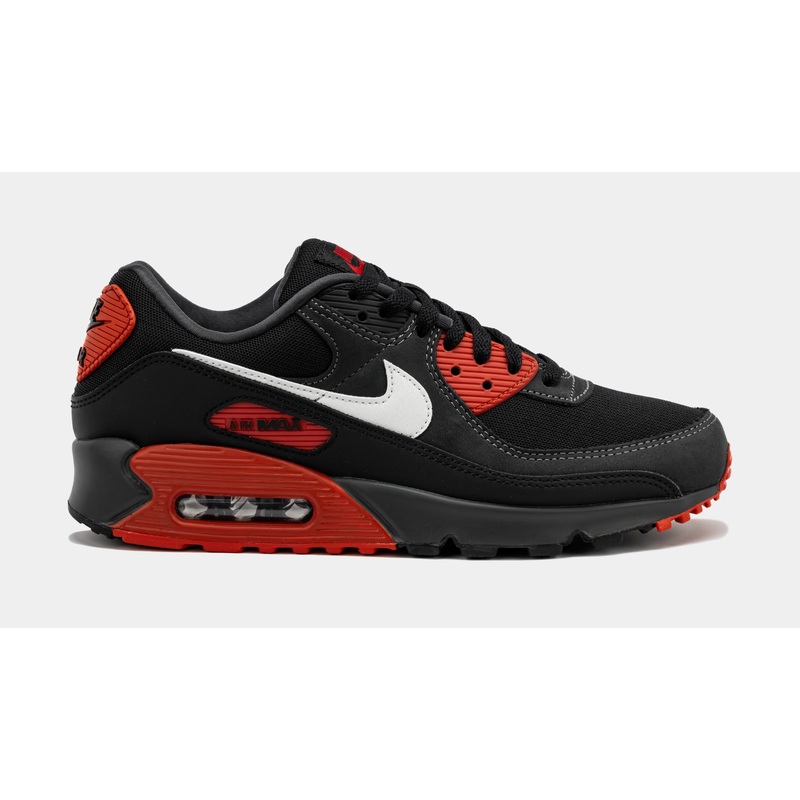 Air Max 90 Anthracite Mens Running Shoes (Anthracite/Summit White/Black/Mystic Red)