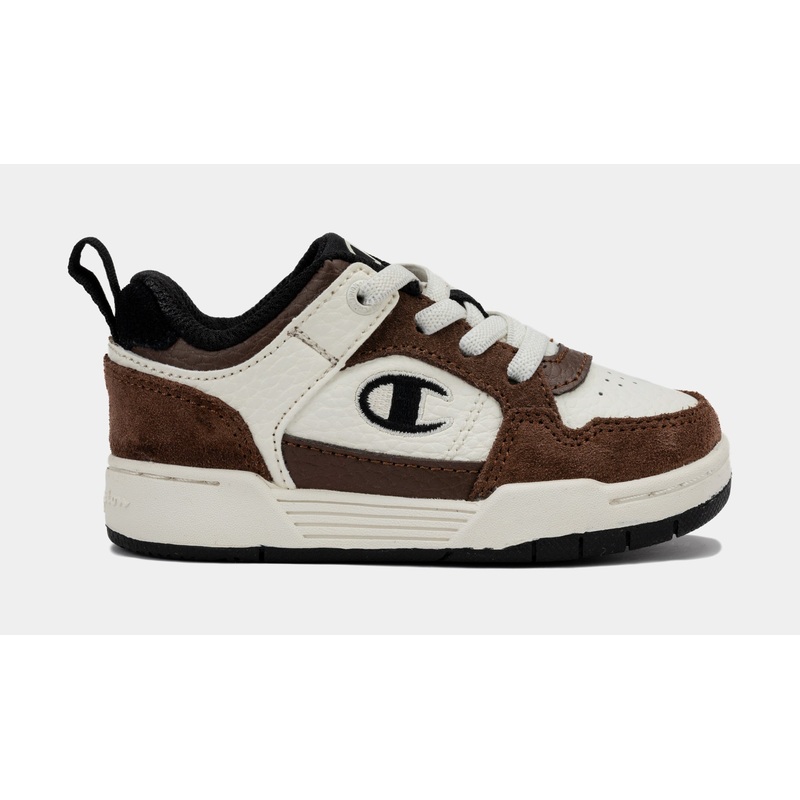 Arena Lo Infant Toddler Lifestyle Shoes (Brown/White)