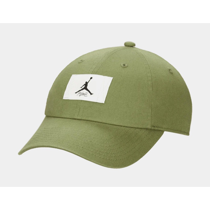 Club Cap Adjustable Mens Hat (Green/White)