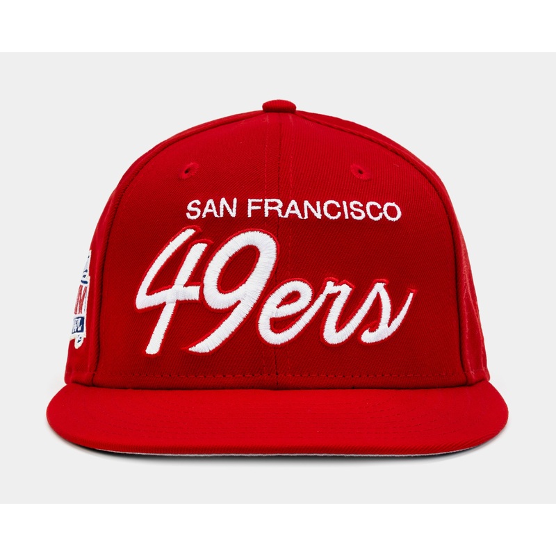 Collection San Francisco 49ers 59Fifty Mens Fitted Hat (Red)