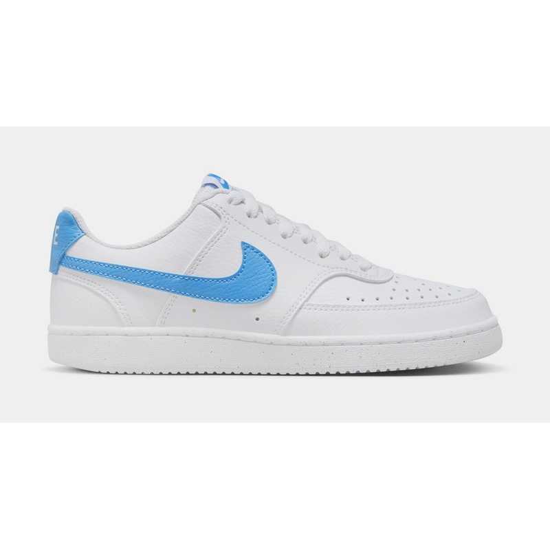 Court Vision Low Next Nature Womens Lifestyle Shoes (White/University Blue)