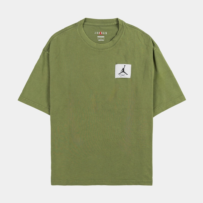 Flight Essentials Mens Short Sleeve Shirt (Green)