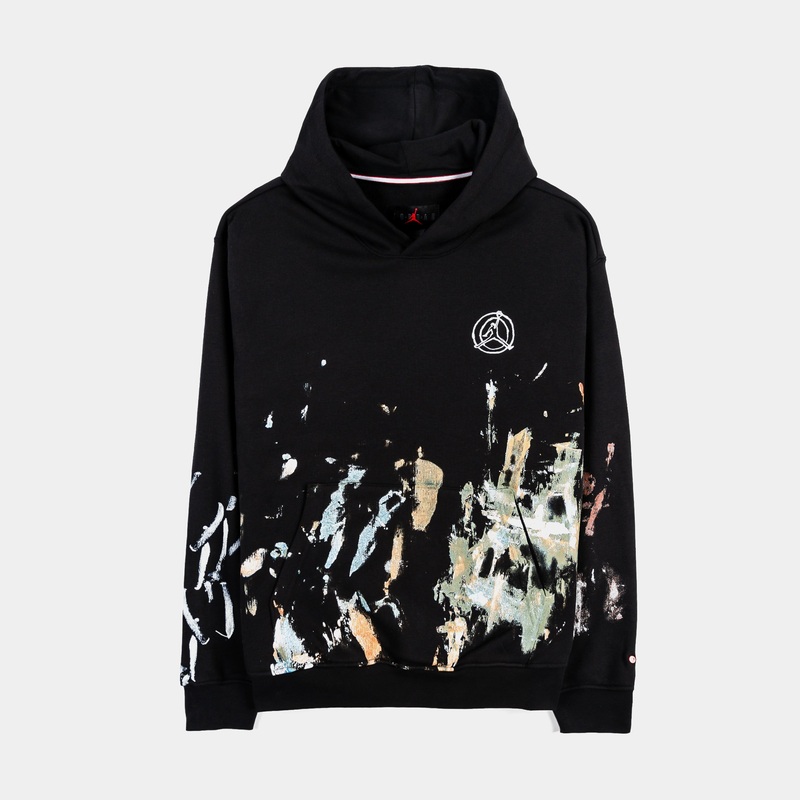 Jammie Holmes Artist Series Pullover Mens Hoodie (Black/Blue)